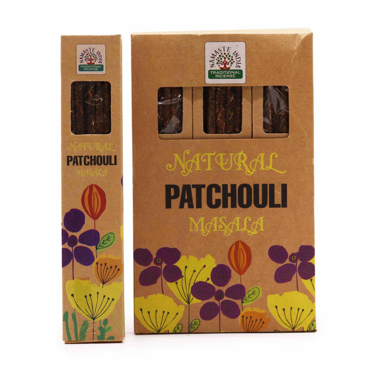 Natural Botanical Masala Incense - Patchouli