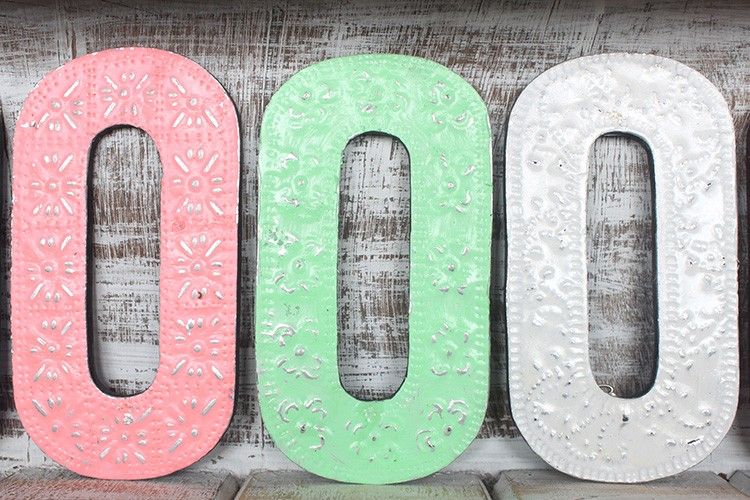 Letter "O" - Assorted Colours - 15cm