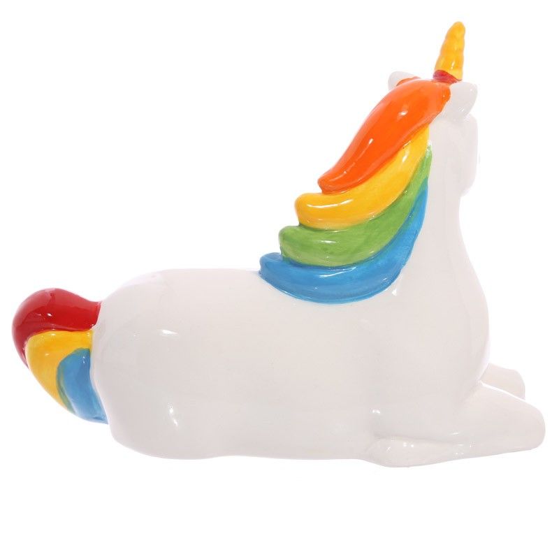 Unicorn on Rainbow money Box