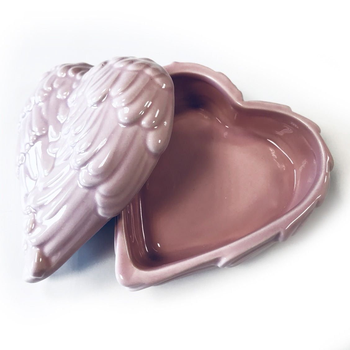 Angel Wings Trinket Box - Pink