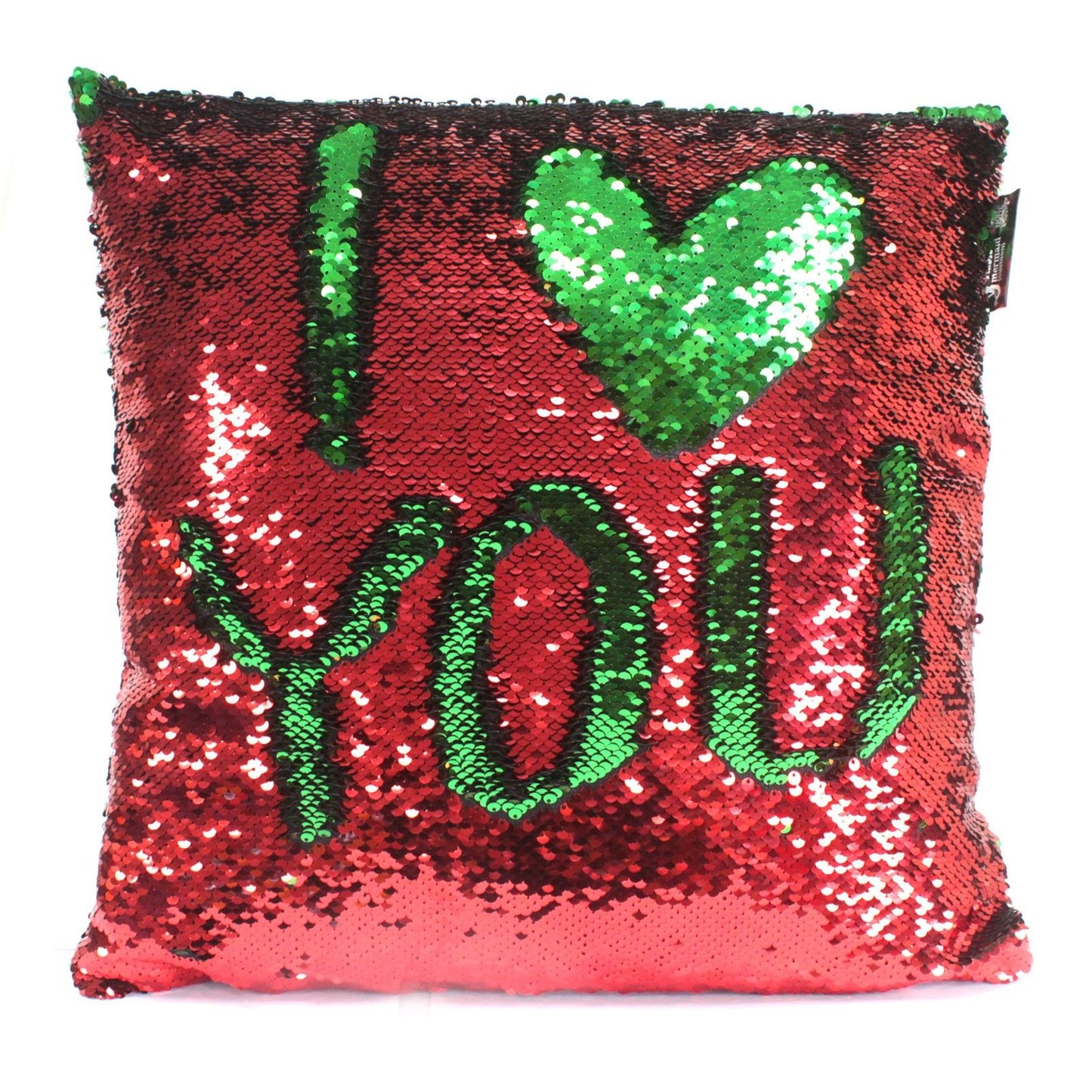 Mermaid Cushion Covers - Xmas Red & Green
