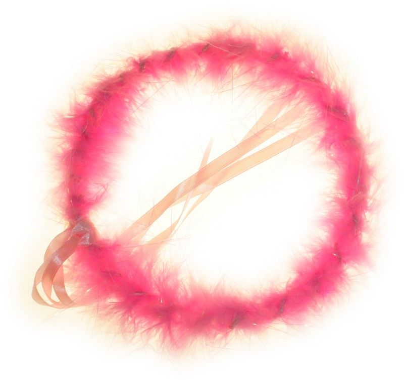 Party Hair Bands - Pink Halo