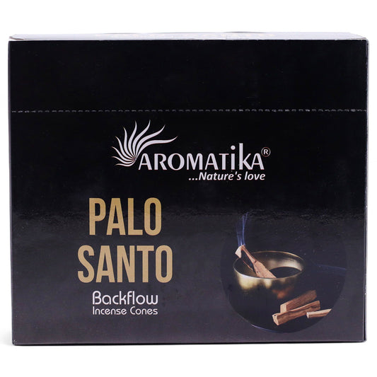 Pack of 10 Masala Backflow Incense - Palo Santo
