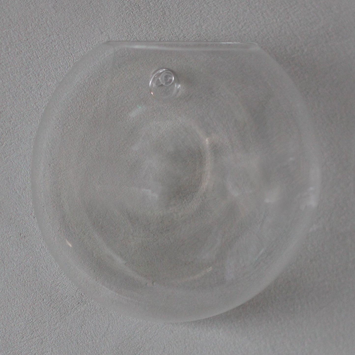 All Glass Terrarium - Small Hanging Wall Bowl