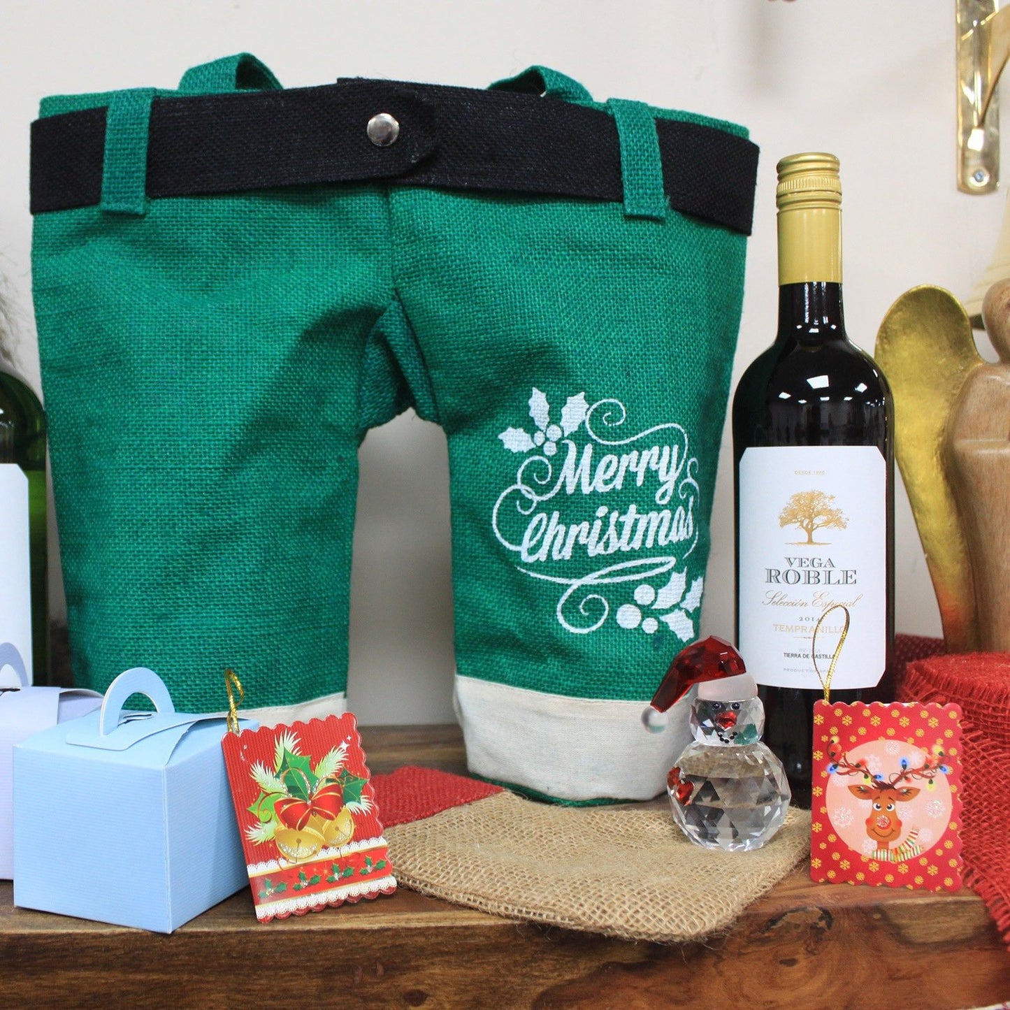 Santa Pants - Green