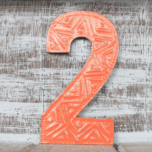 Number "2" - Assorted Colours - 15cm