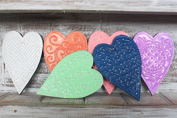 Shape "Heart" - Assorted Colours - 15cm