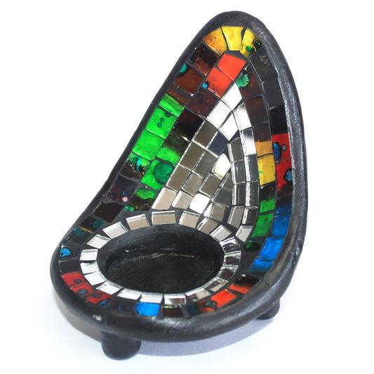 Moroccan Mosaic Shrine Candle Holder