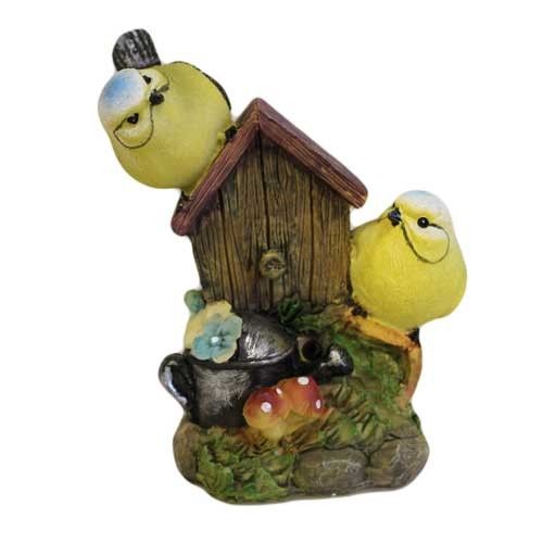 Gartenlichter & Bewegungsmelder 2 Vögel & Vogelhaus