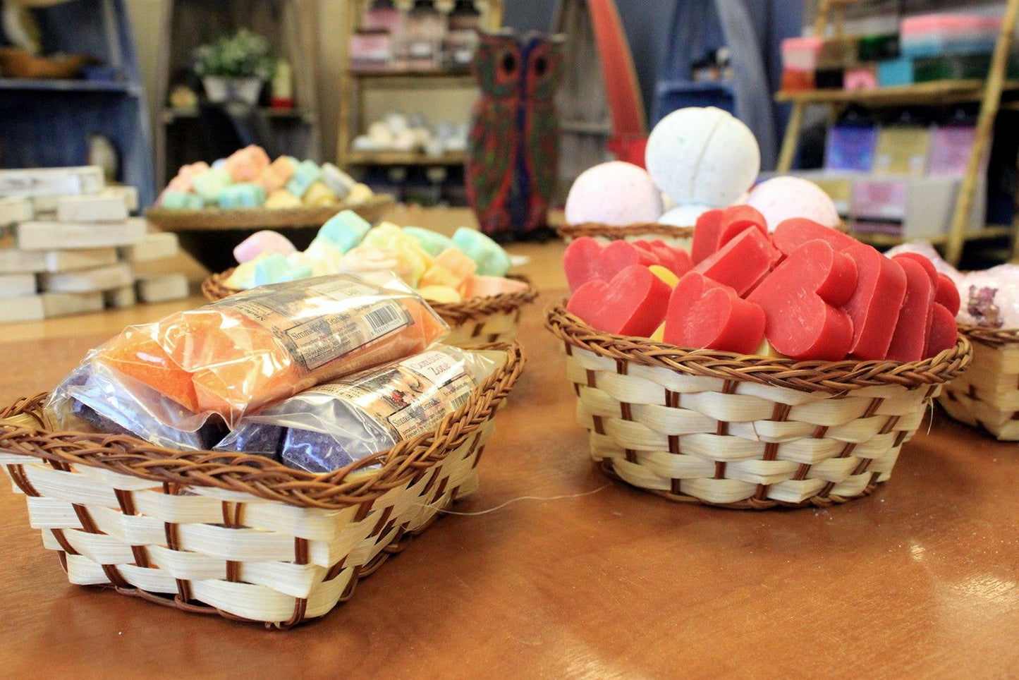 Village Baskets - Bamboo & Awn - Oval 20cm