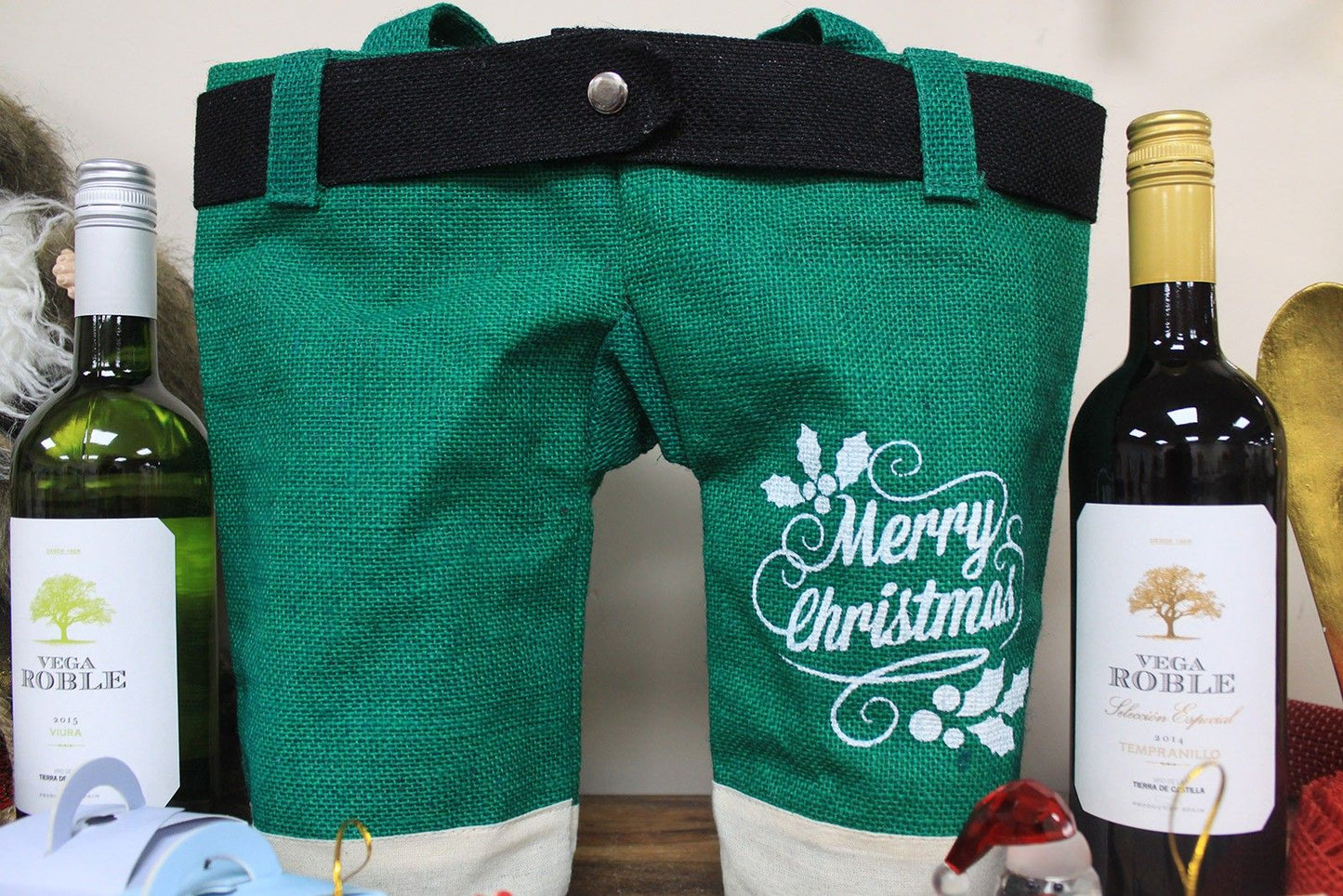 Santa Pants - Green