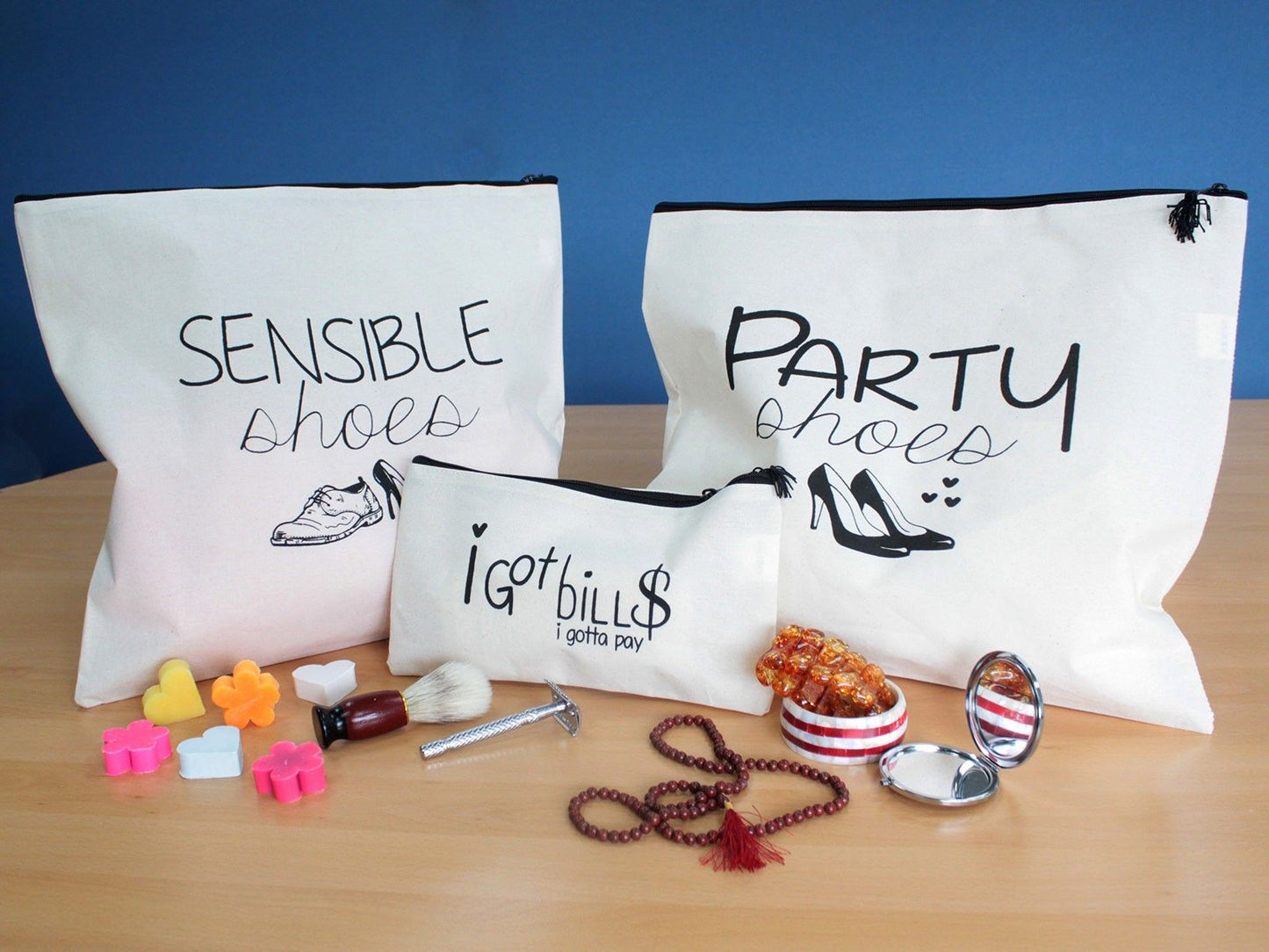 Get Organised Pouch - Boring Stuff to Keep Safe