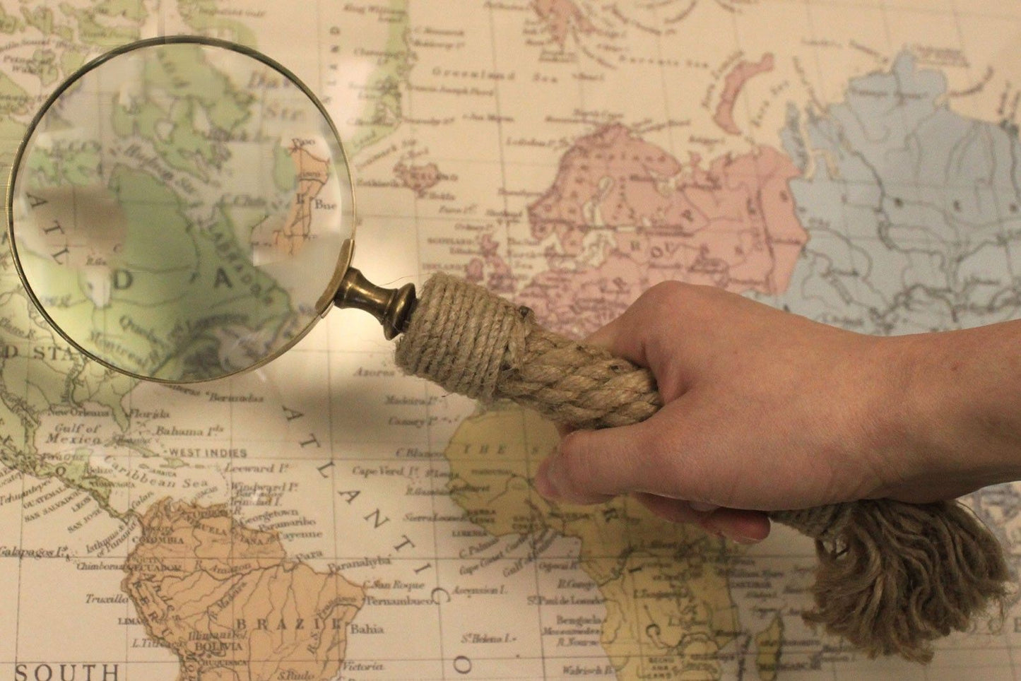 Vintage Magnifying Glasses - Rope Handle
