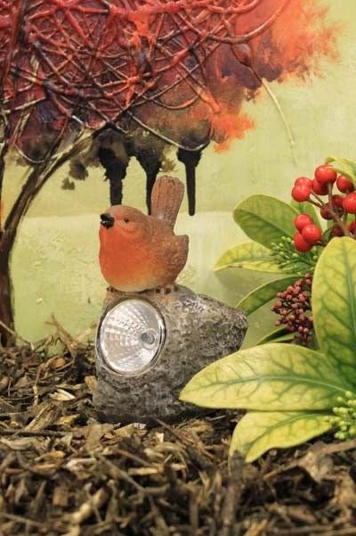 Gartenlichter & Bewegungsmelder Rotkelchen - Licht