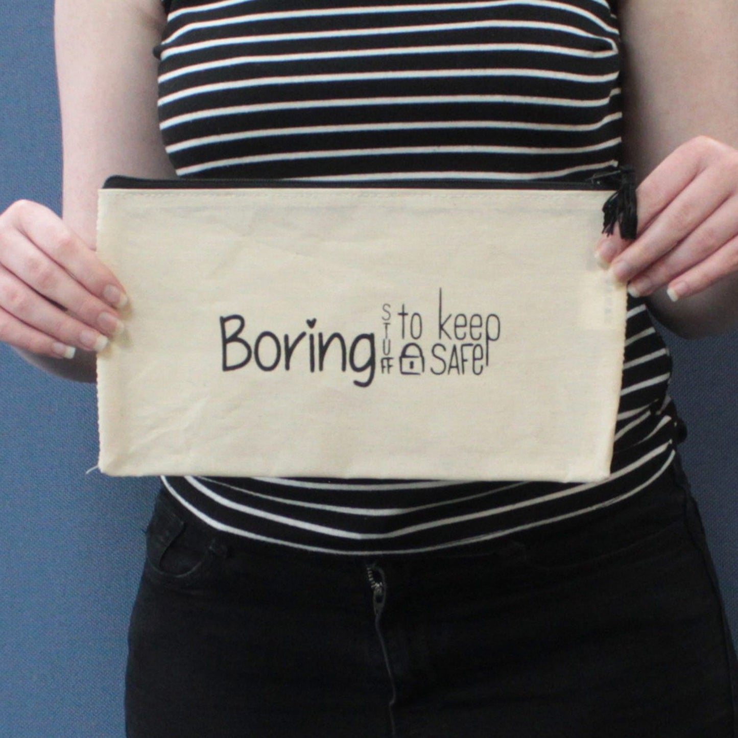 Get Organised Pouch - Boring Stuff to Keep Safe