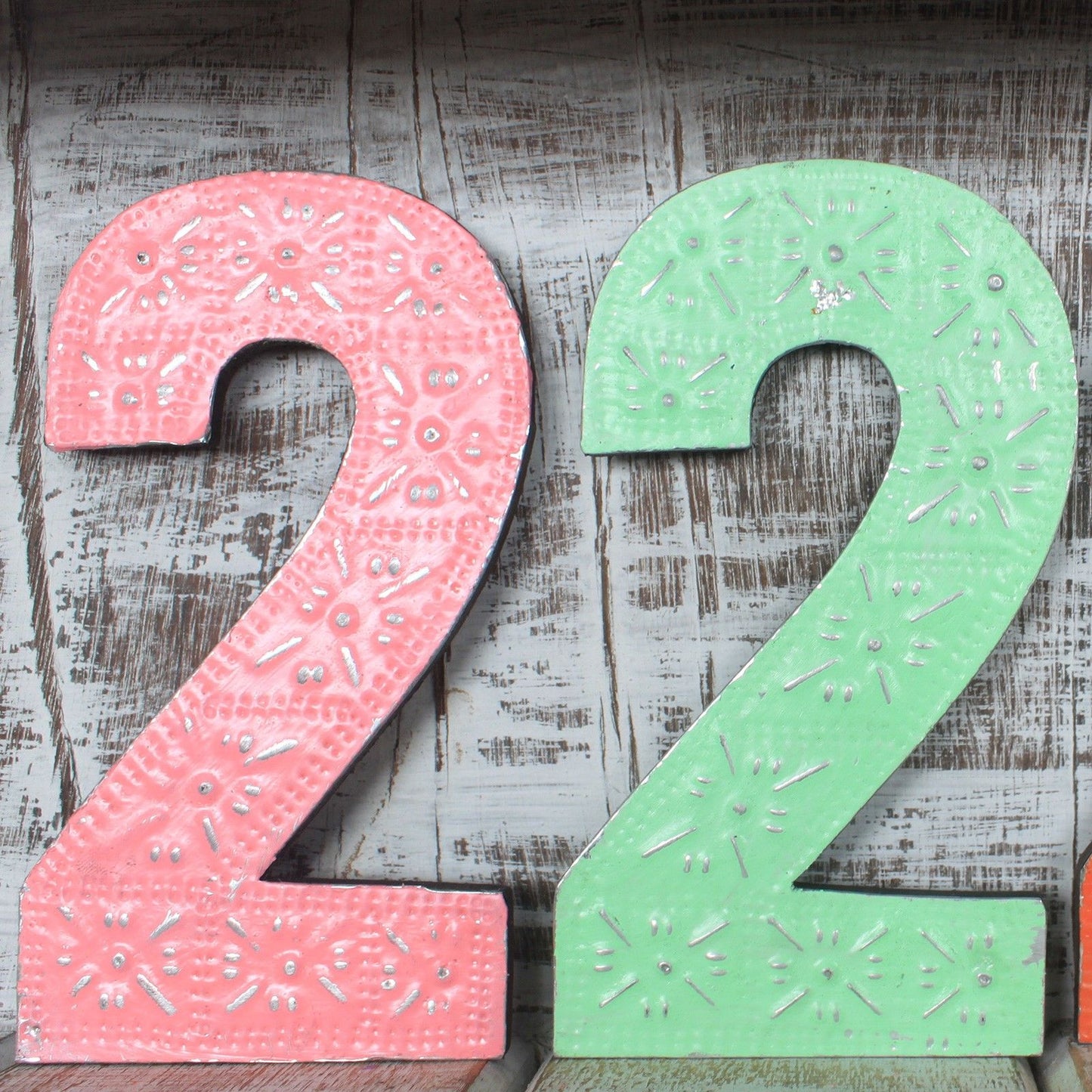 Number "2" - Assorted Colours - 15cm