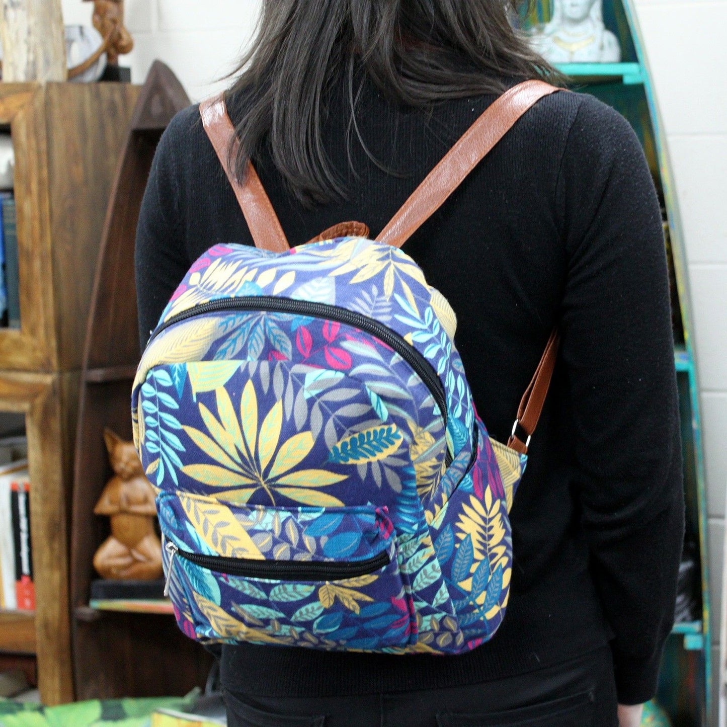 Jungle Bag - Undersized Backpack - Blue / Teal