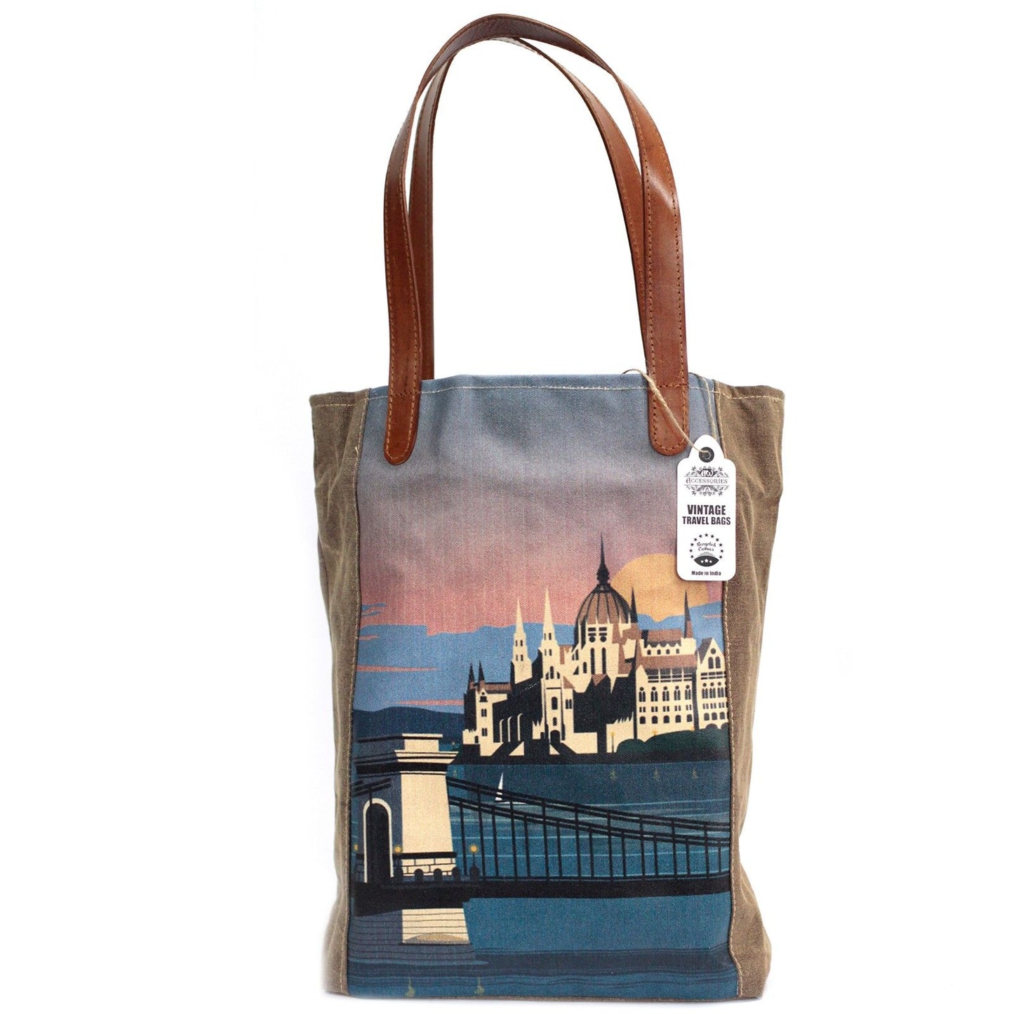 Vintage Travel Bag - Budapest