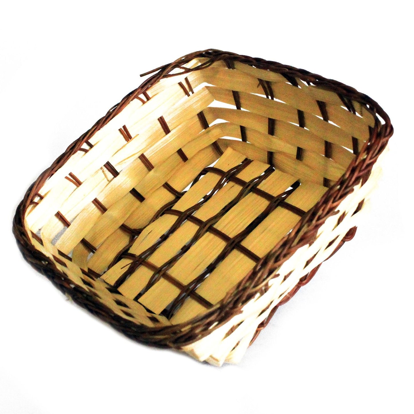 Village Baskets - Bamboo & Awn - Square 16.5cm
