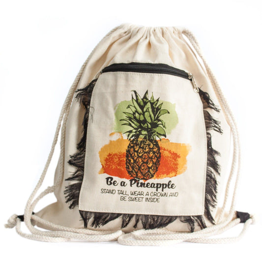 Fringe Backpack - Pineapple