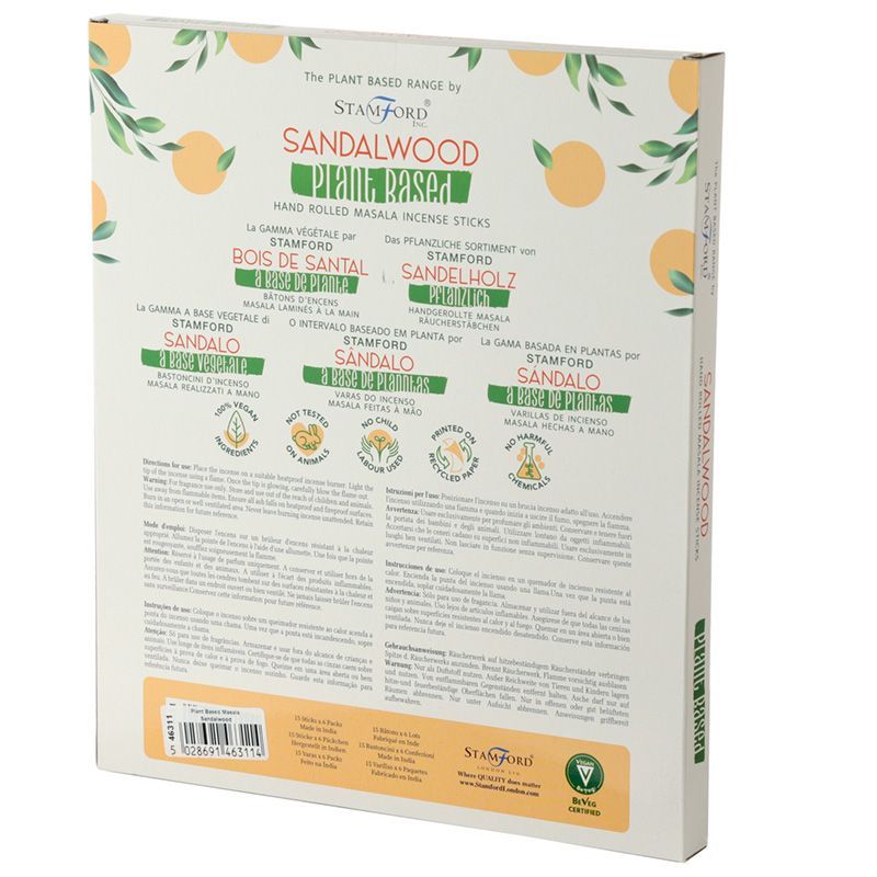Plant Based Masala Incense Sticks - Sandalwood