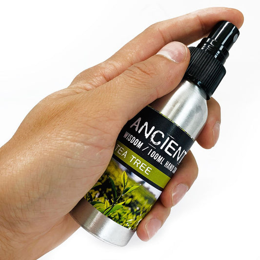 100ml Aromatherapy Hand Sanitiser Spray - Tea Tree