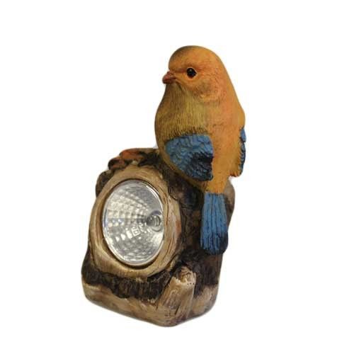 Gartenlichter & Bewegungsmelder orange-blauer Vogel - Licht