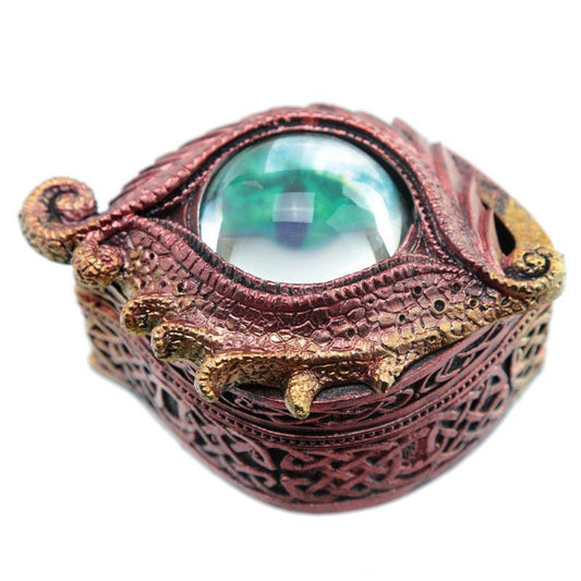 Dark Legends All Seeing Eye Dragon Trinket Box