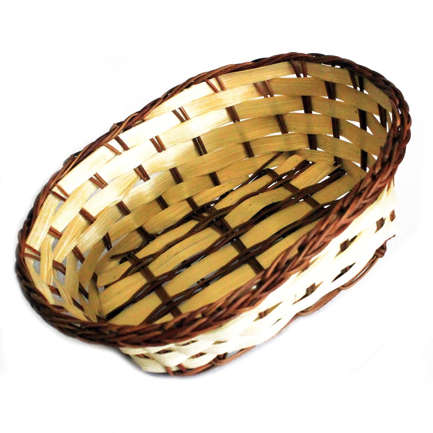 Village Baskets - Bamboo & Awn - Oval 20cm