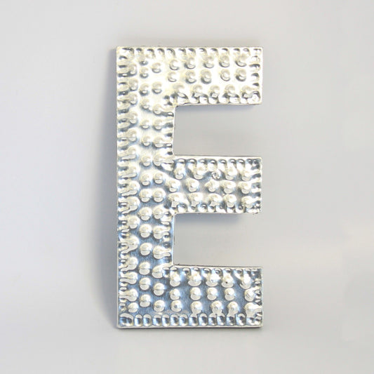 Sm Arty Aluminum Letters - E