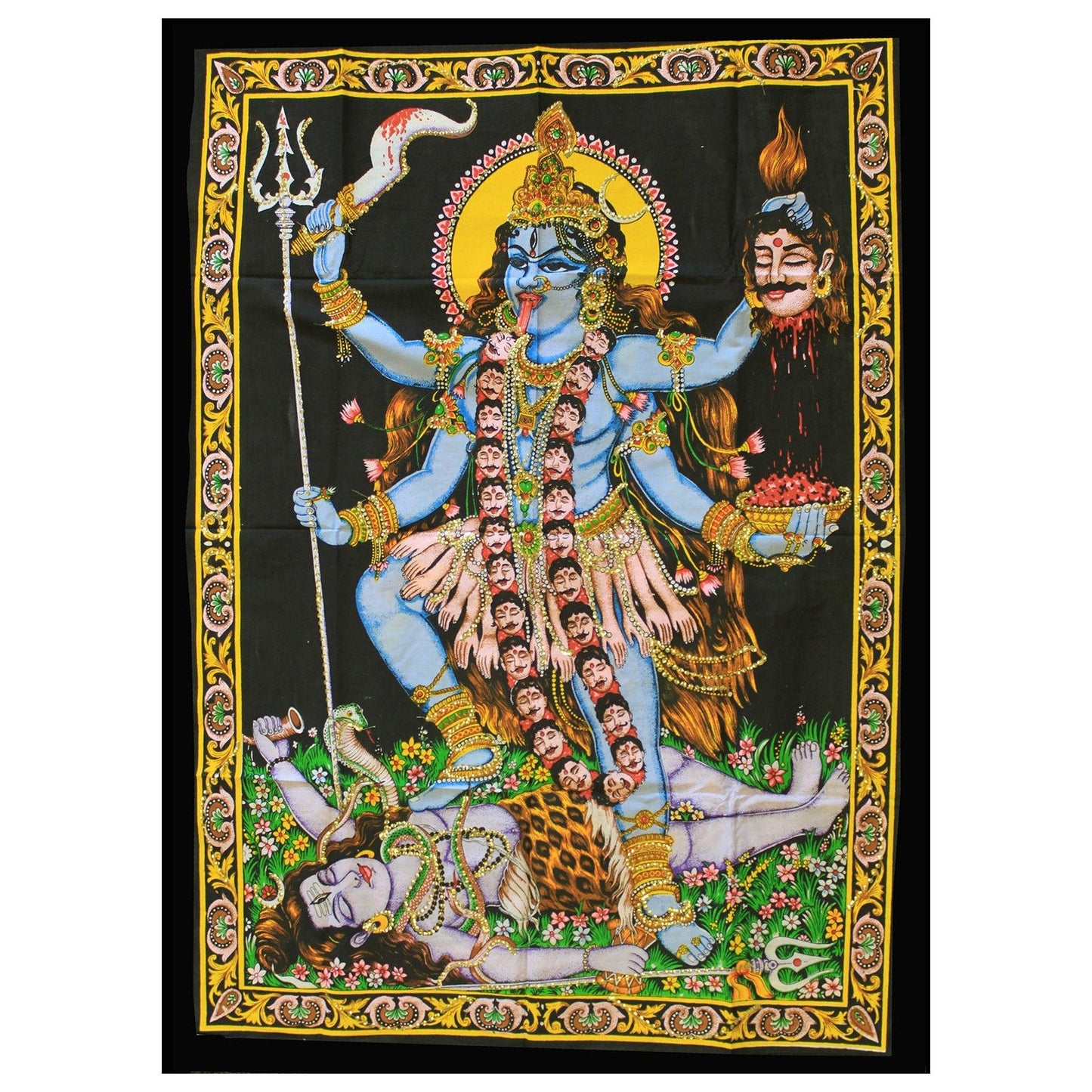 Indian Wall Art - Kali