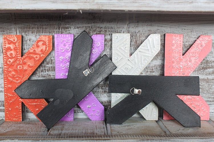 Letter "K" - Assorted Colours - 15cm