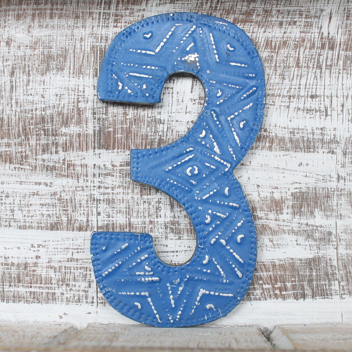 Number "3" - Assorted Colours - 15cm