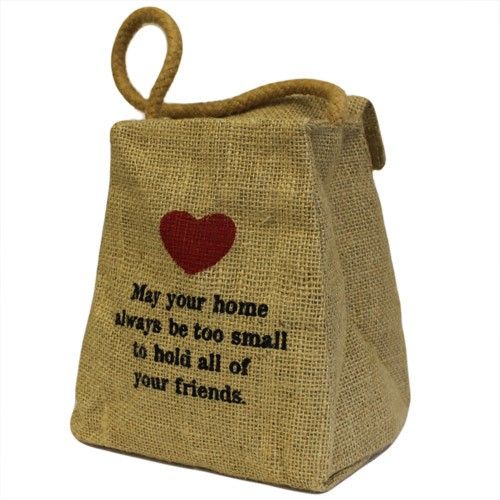 Lrg Jute Ton Shape - May Your Home