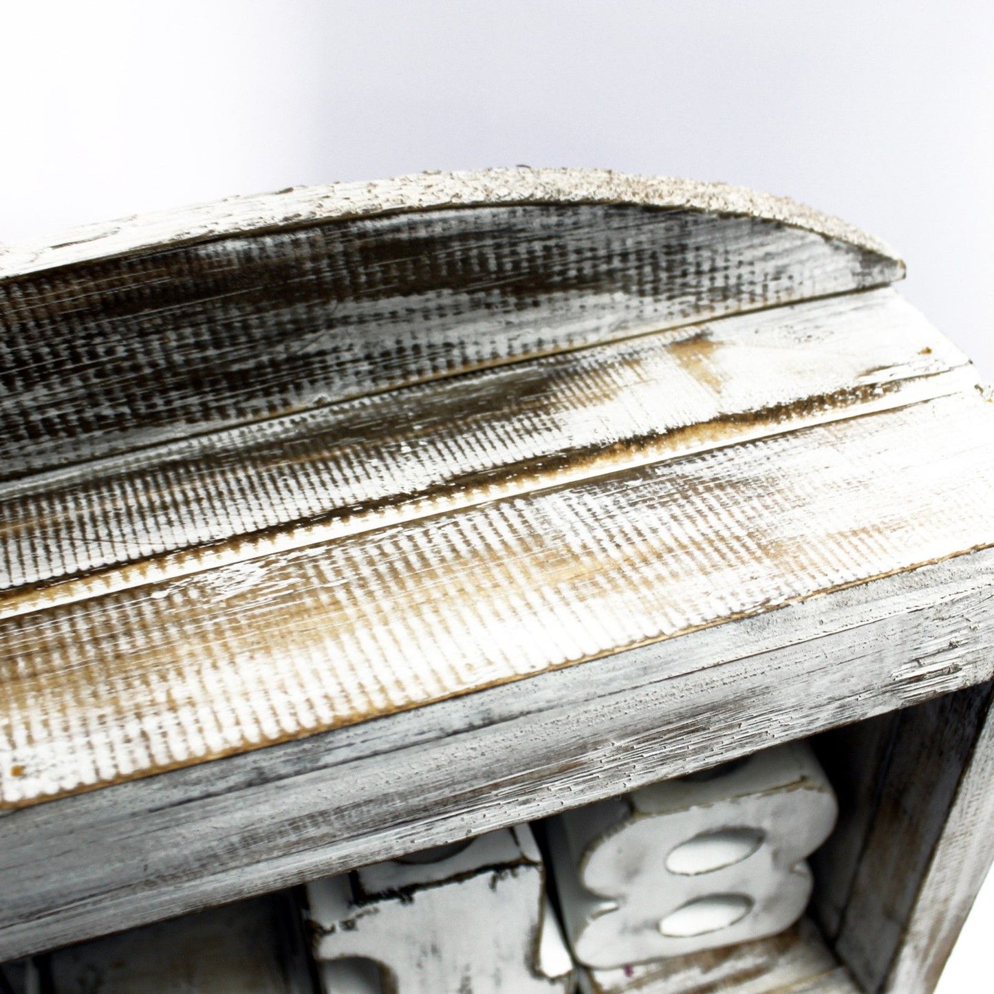 Five Shelf Display - Whitewash