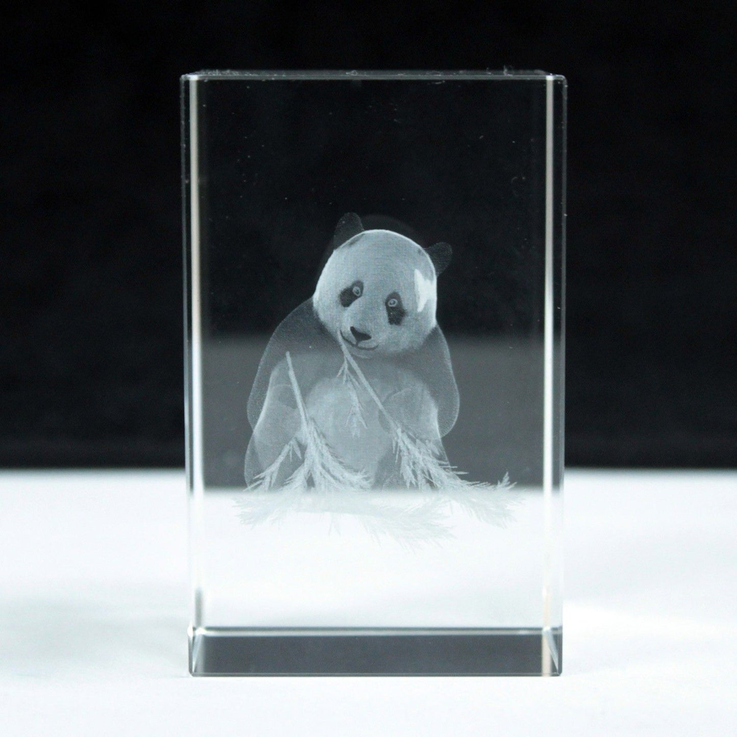 Laser Crystal Block - Panda