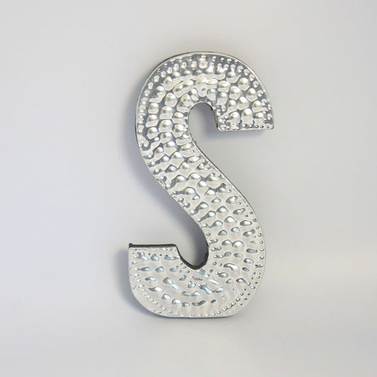 Sm Arty Aluminum Letters - S