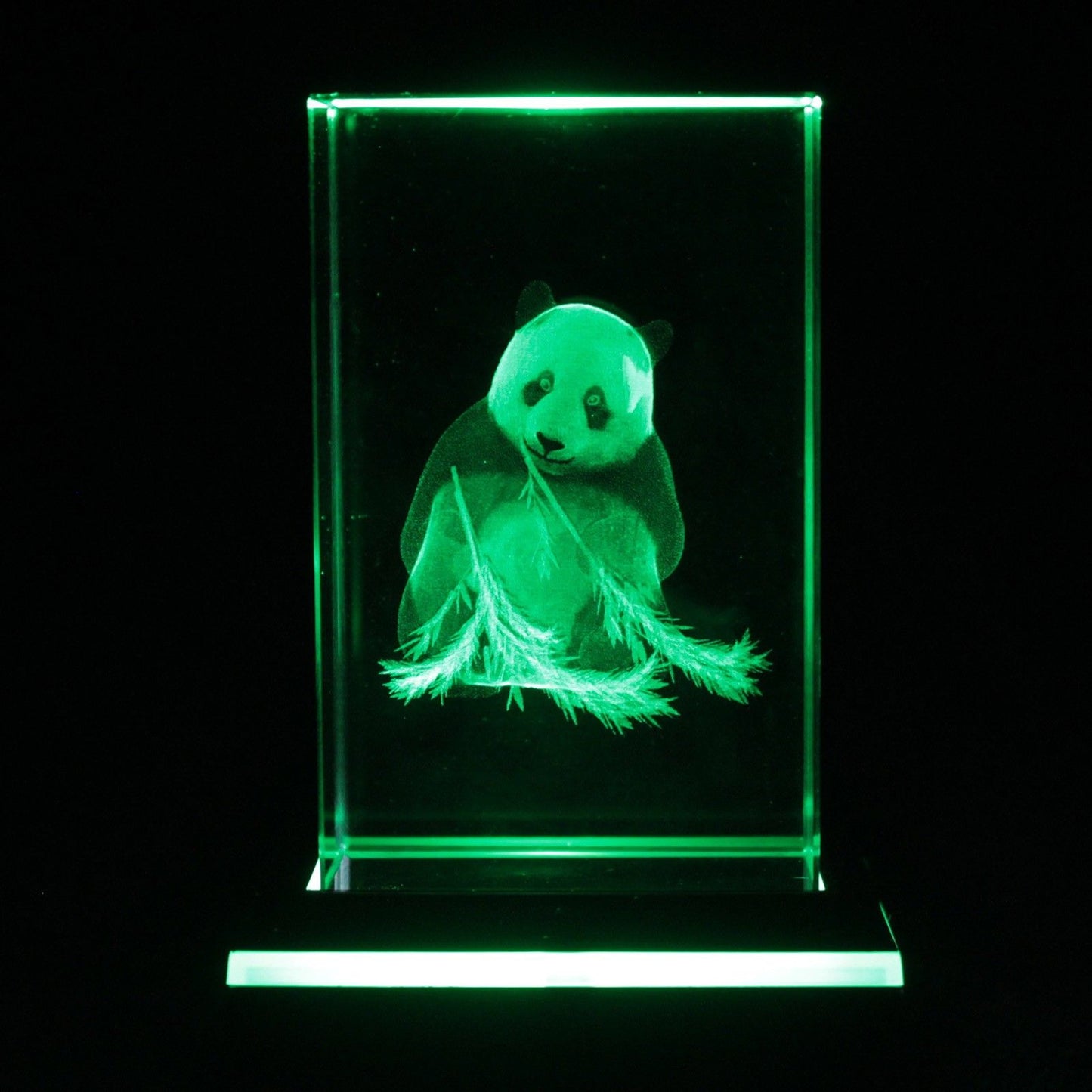 Laser Crystal Block - Panda