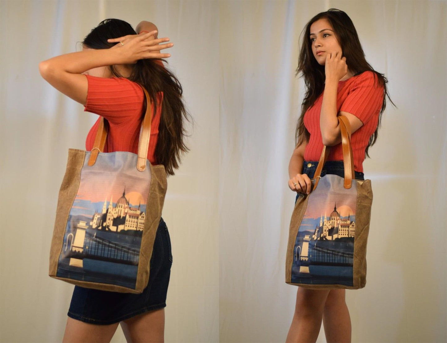 Vintage Travel Bag - Budapest