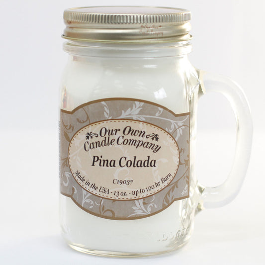 Scented Candle Jar - Pina Colada
