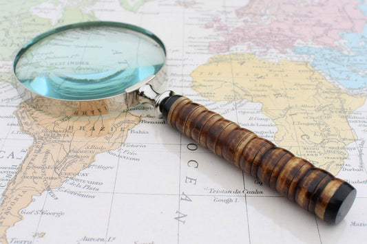 Vintage Magnifying Glasses - Bone Style