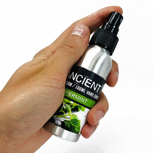 100ml Aromatherapy Hand Sanitiser Spray - Peppermint