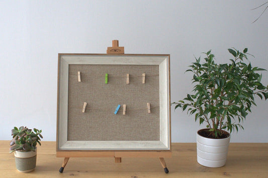 Small DIY Peg Photo Frames - Natural Jute