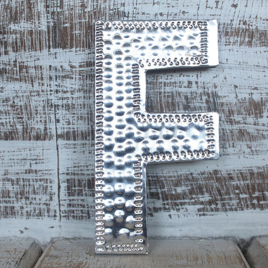 Sm Arty Aluminum Letters - F