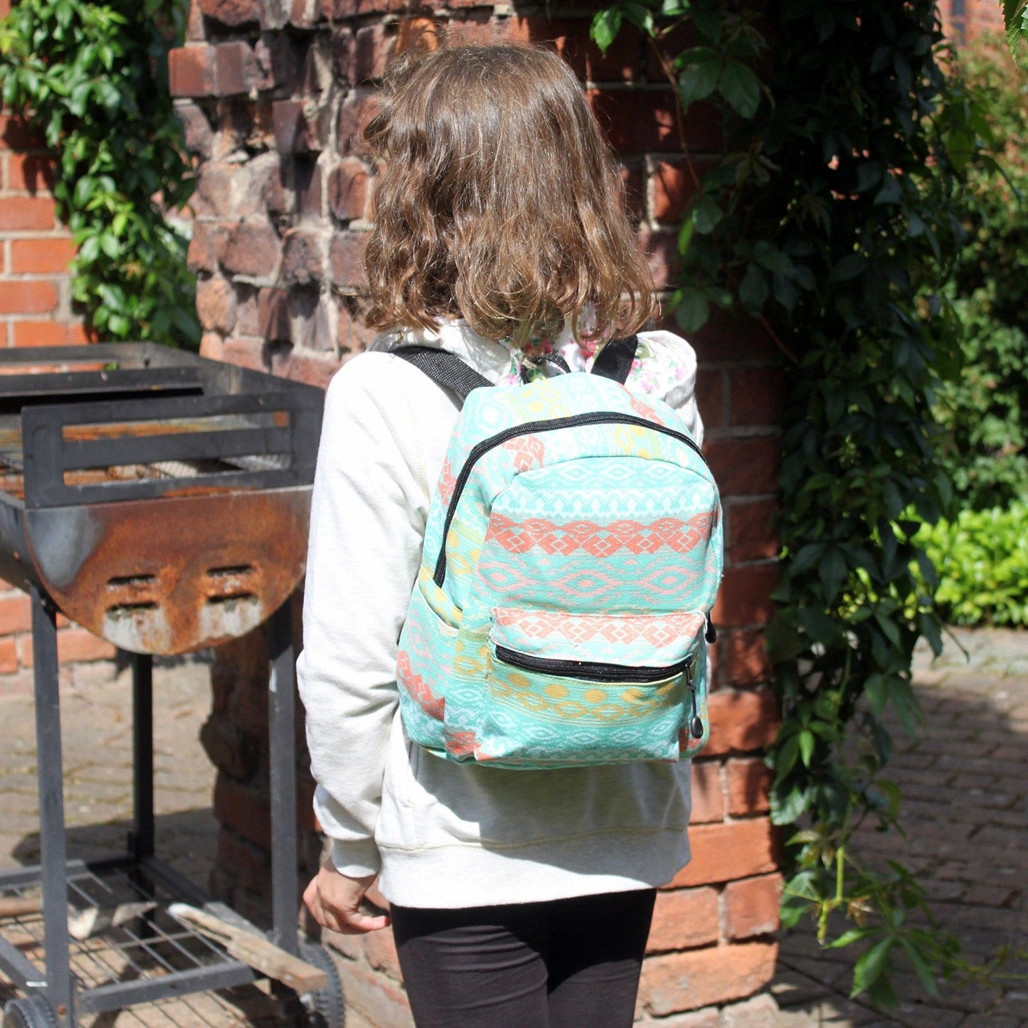 Undersized Backpack - Teal Pastels