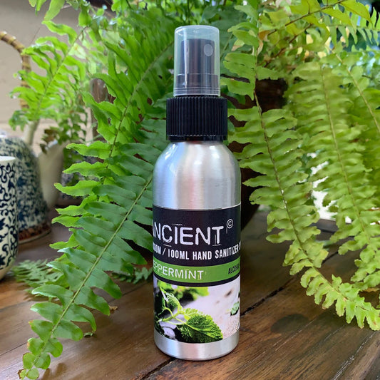 100ml Aromatherapy Hand Sanitiser Spray - Peppermint