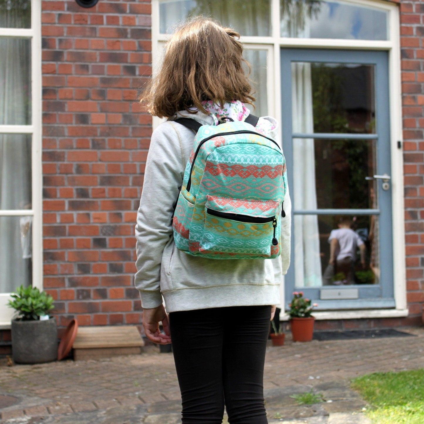 Undersized Backpack - Teal Pastels