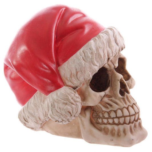 Santa Claus Skull Decoration