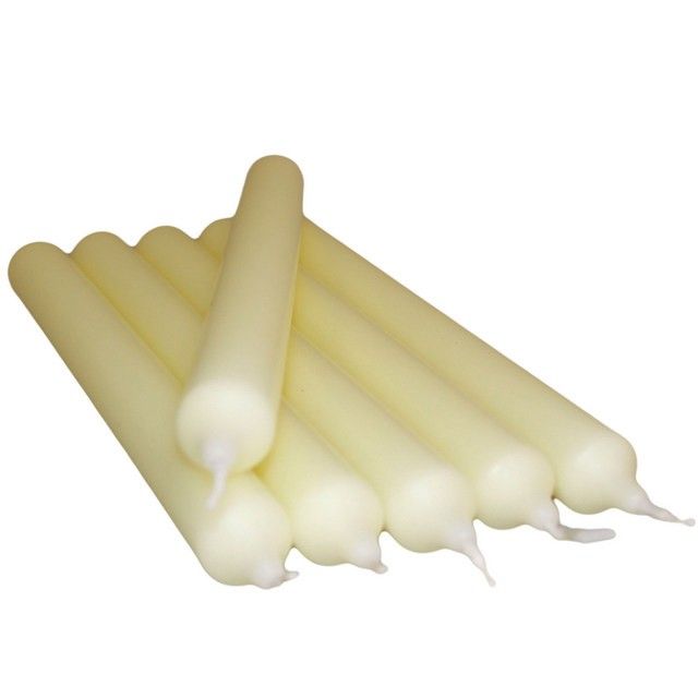 Ivory Dinner Candles