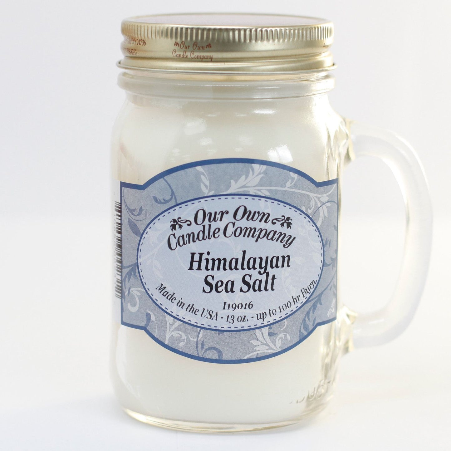 Scented Candle Jar - Himalayan Sea Salt